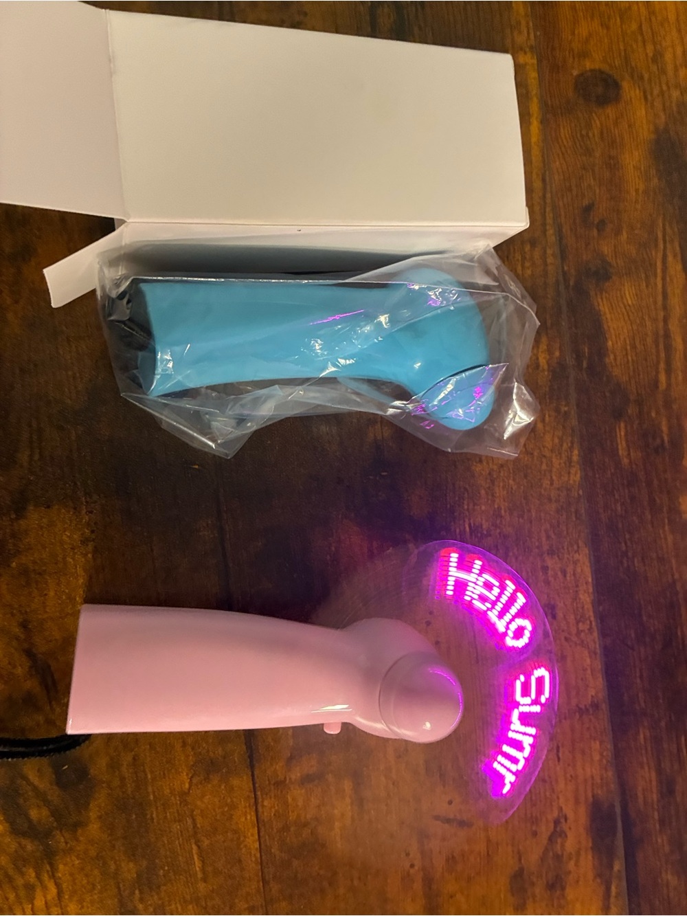 Blue Portable Fan - Blue Handheld Fan